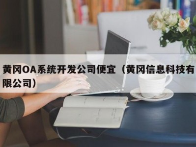 黄冈OA系统开发公司便宜（黄冈信息科技有限公司）
