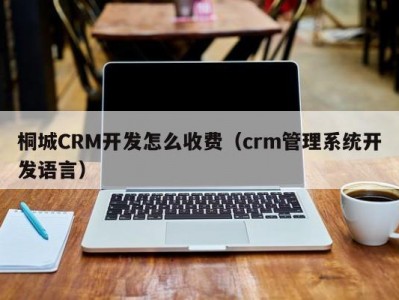 桐城CRM开发怎么收费（crm管理系统开发语言）