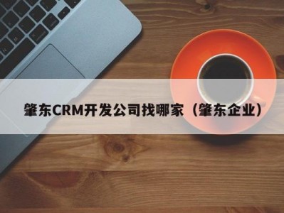 肇东CRM开发公司找哪家（肇东企业）