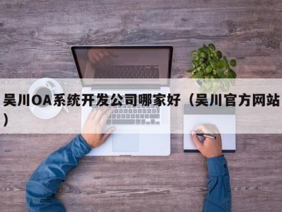 吴川OA系统开发公司哪家好（吴川官方网站）